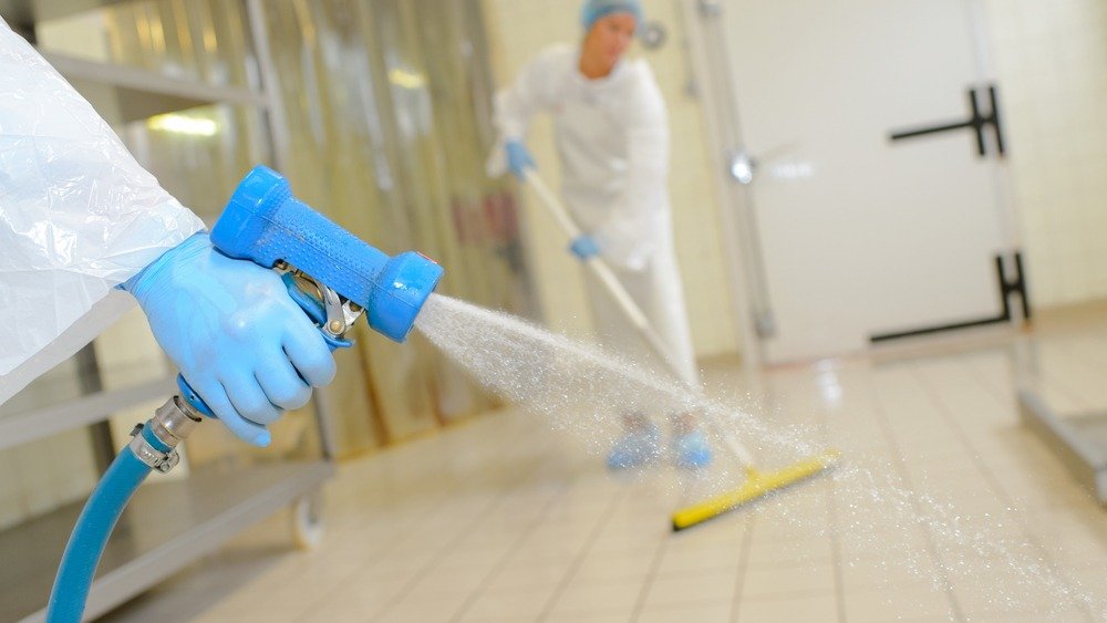 Factory cleaning in London