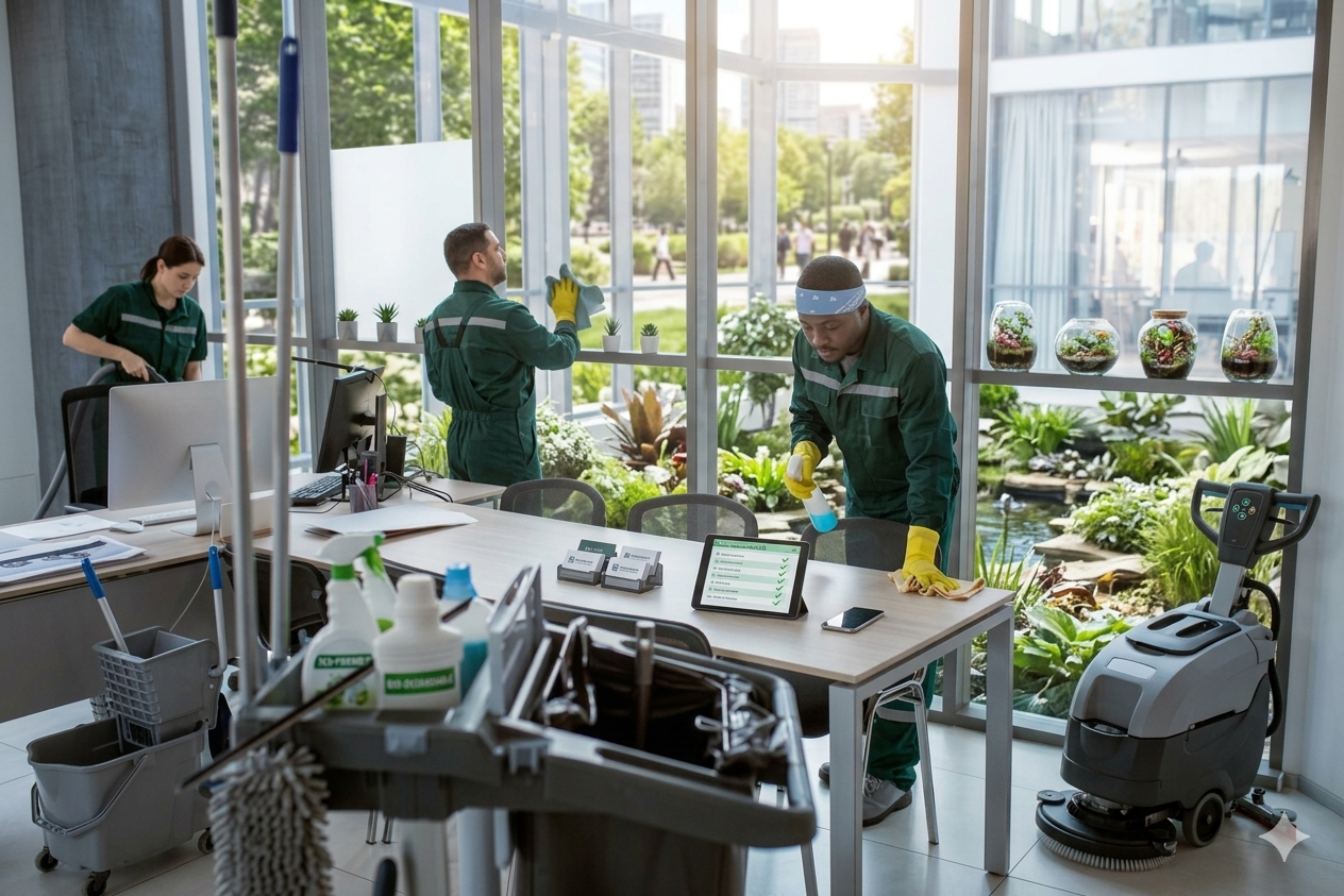 Regular Office Cleaning Service in London