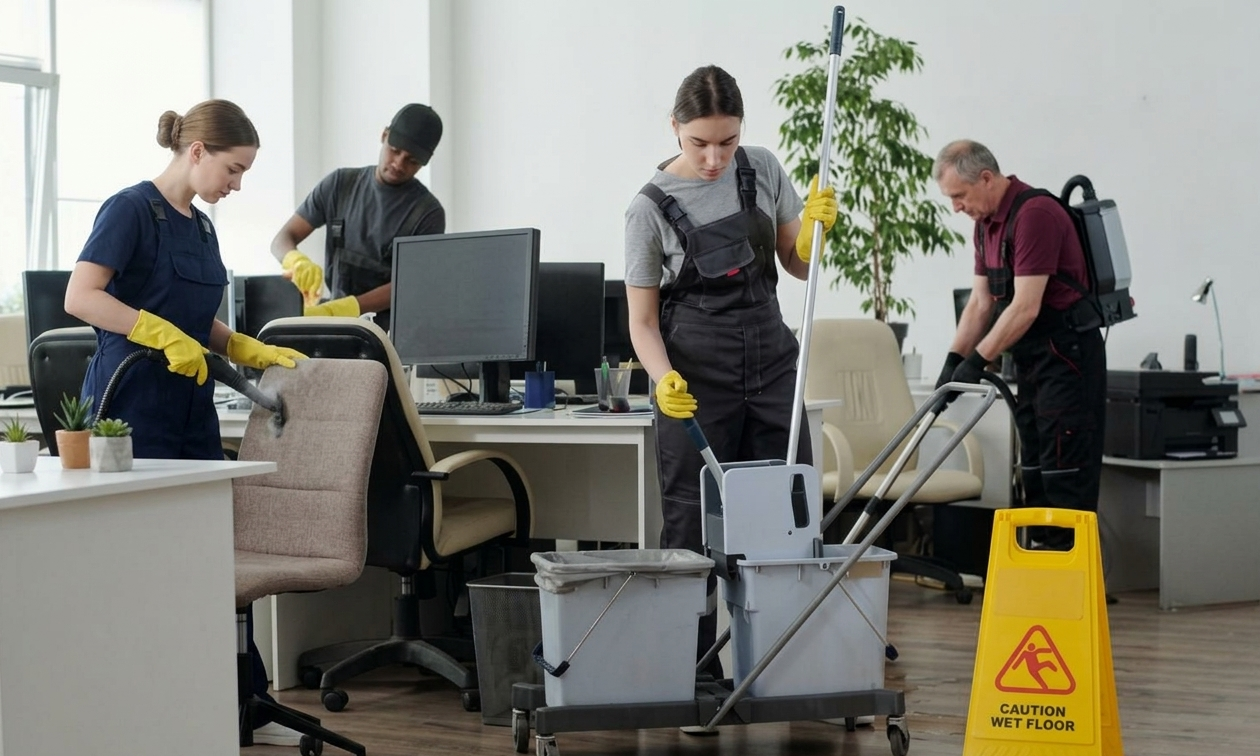 cleaning Service before office hours