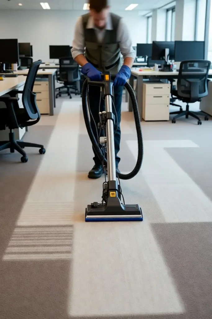 Office carpet cleaning