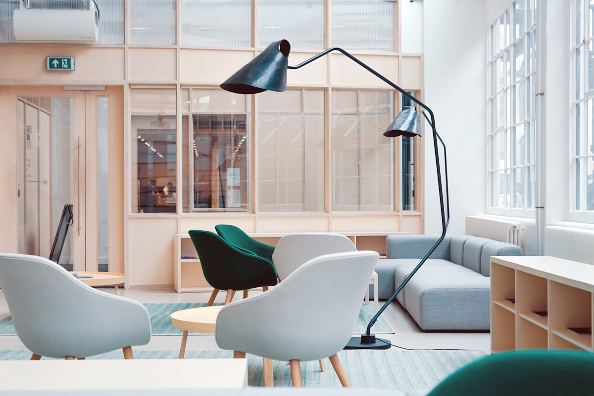 Cleaning team maintaining hygienic commercial facilities