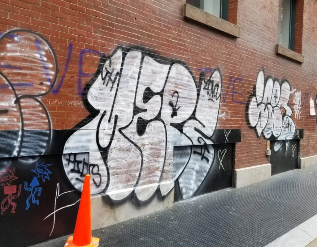 Graffiti & Chewing Gum Removal