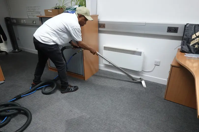 Professional office carpet cleaning in London